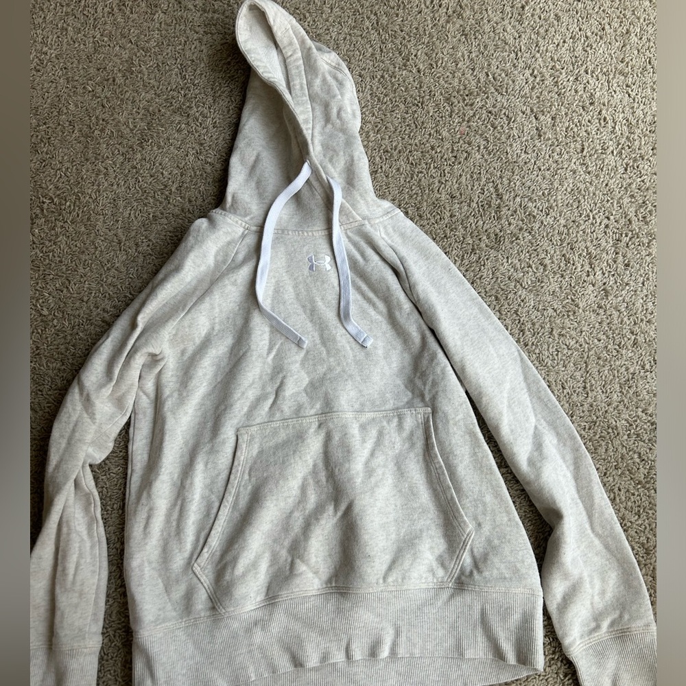 Under Armour tan hoodie